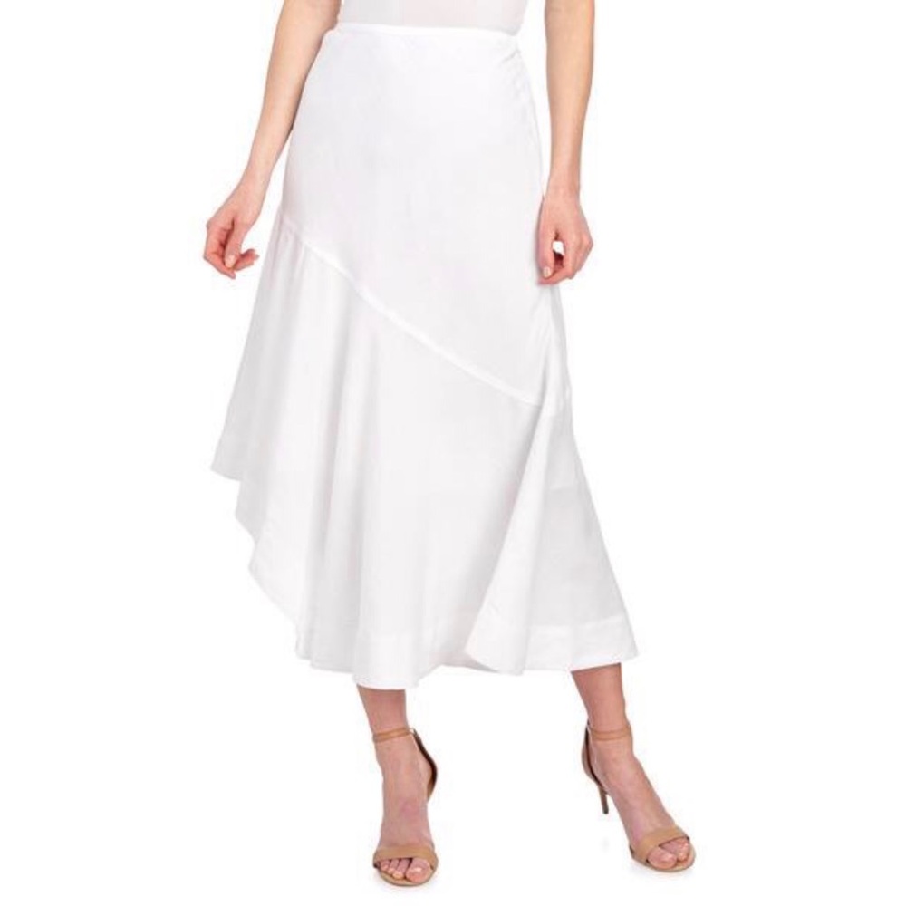 NIC + ZOE
Asymmetrical Flounce Midi Skirt